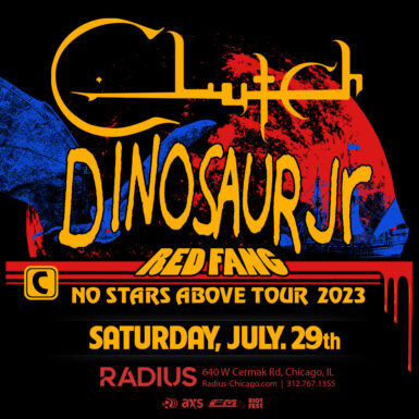 Clutch with Dinosaur Jr. + Red Fang at Radius Chicago.