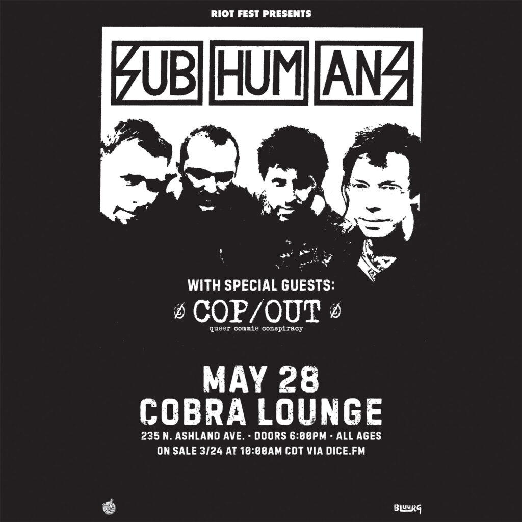 Subhumans with Cop/Out @ Cobra Lounge