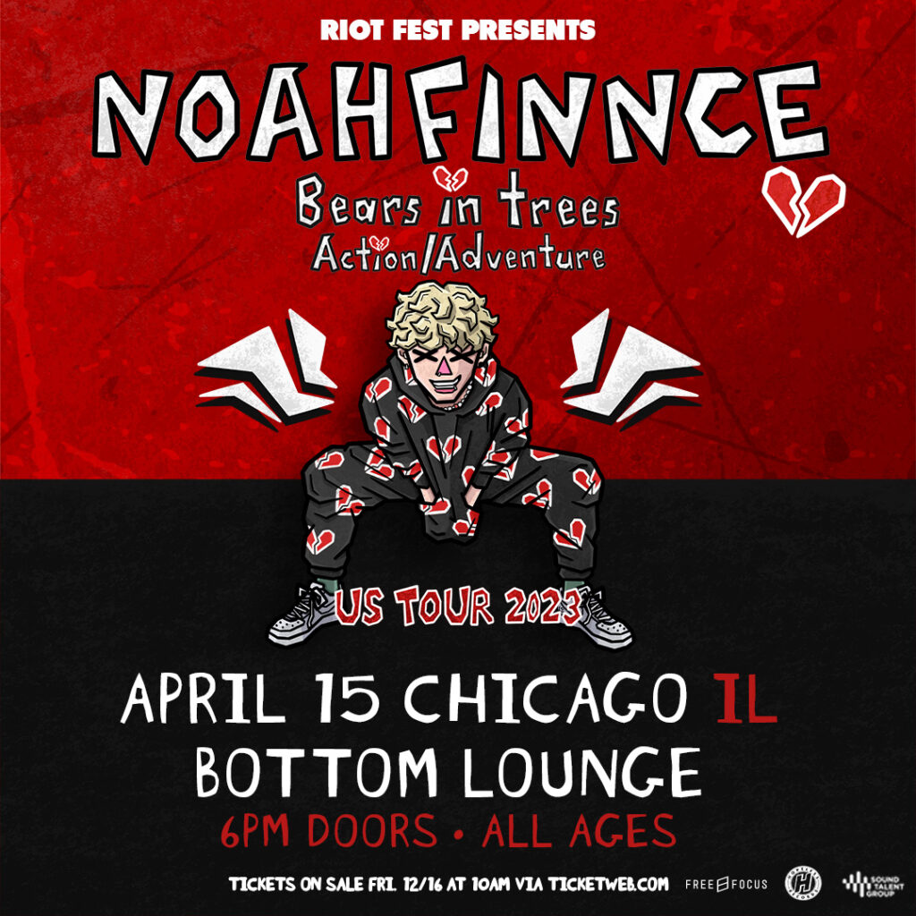 Noahfinnce, Bears in Trees, Action/Adventure @ Bottom Lounge