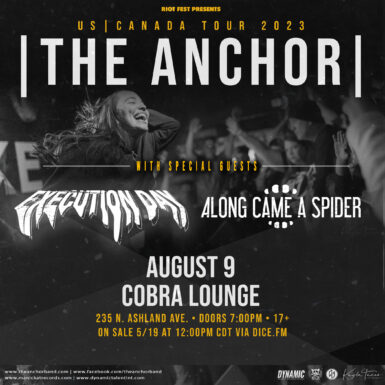 The Anchor with Execution day + Along Came A Spider @ Cobra Lounge