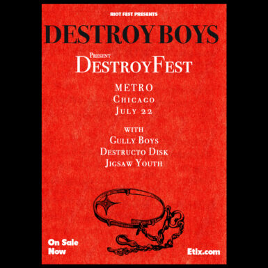 Destroy Boys with Gully Boys, Destrucxto Disk, Jigsaw Youth @ Metro
