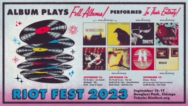The Riot Fest 2023 Album Plays: Death Cab for Cutie, The Postal Service, and More