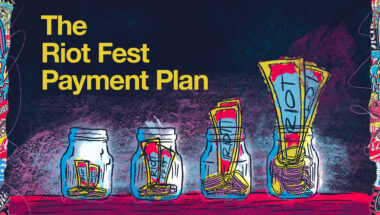 Riot Fest payment plans with Tixr.