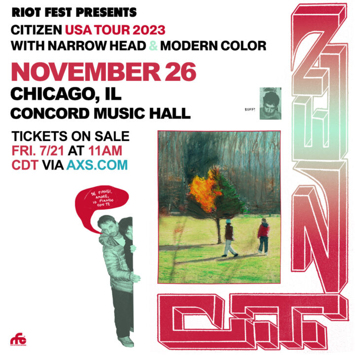 Citizen, Narrow Head, Modern Color @ Concord Music Hall