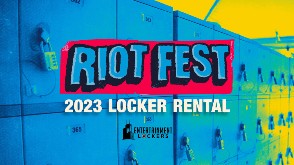 Rent a locker at Riot Fest