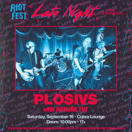 Plosivs with Hotline TNT @ Cobra Lounge