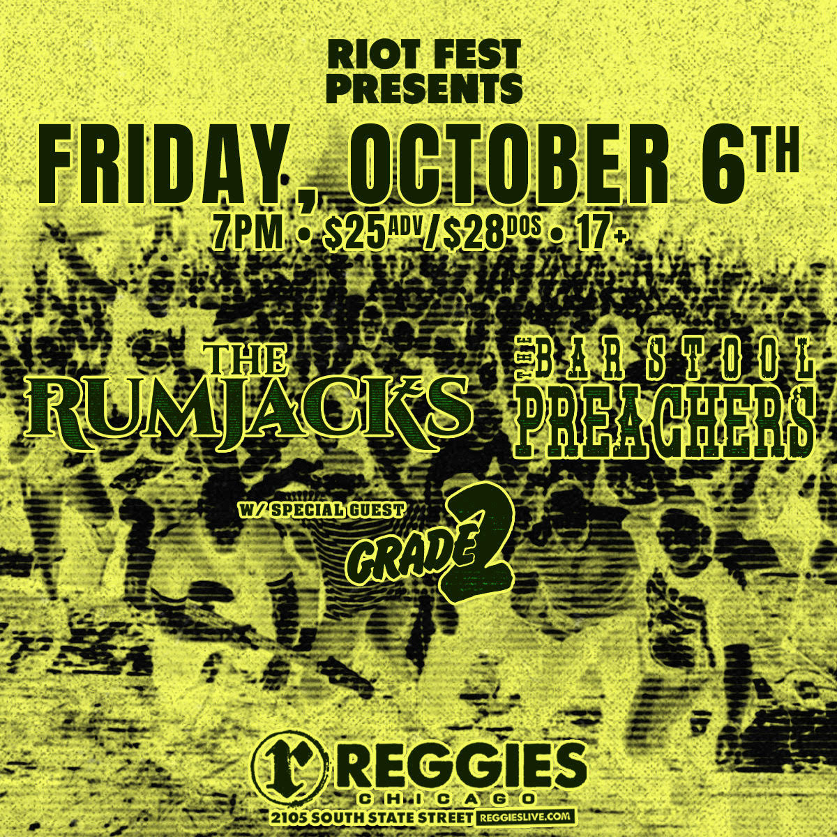 The Rumjacks Riot Fest 2023 September 15th17th
