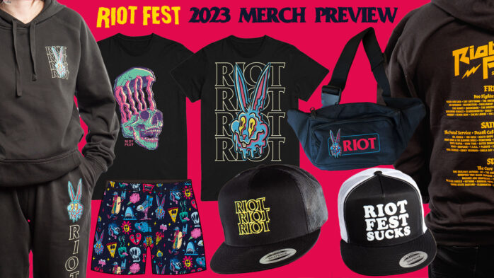 Check Out The Riot Fest 2023 Merch + Preorder Some Items Today