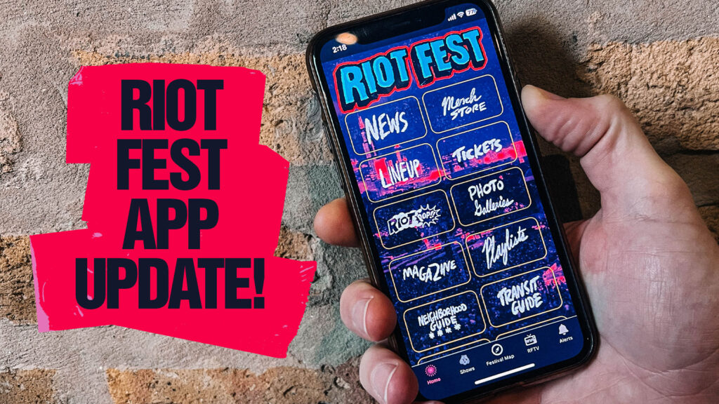 Riot App Just Got Updated with the Riot Fest 2023 Map!