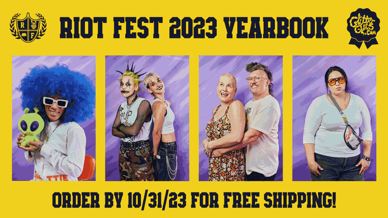 Riot Fest 2023 Yearbook Preview