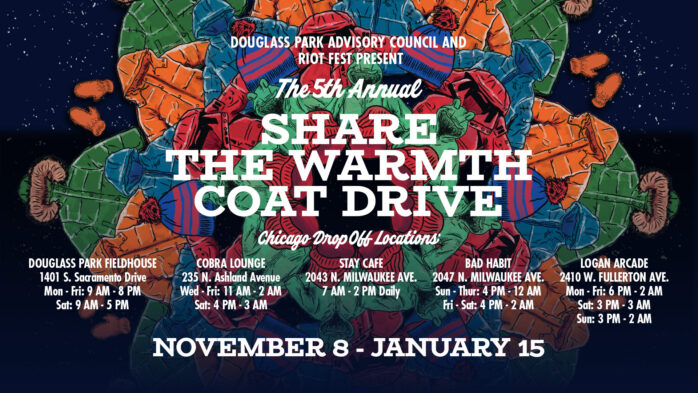 Share The Warmth, Donate A Coat: 5th Annual Douglass Park Coat Drive