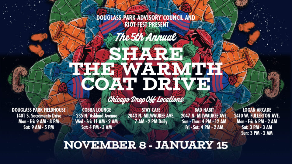 Share The Warmth Coat Drive for Douglass Park