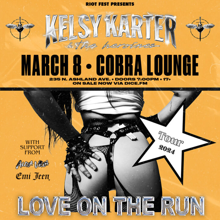 Kelsy Karter And The Heroines at Cobra Lounge
