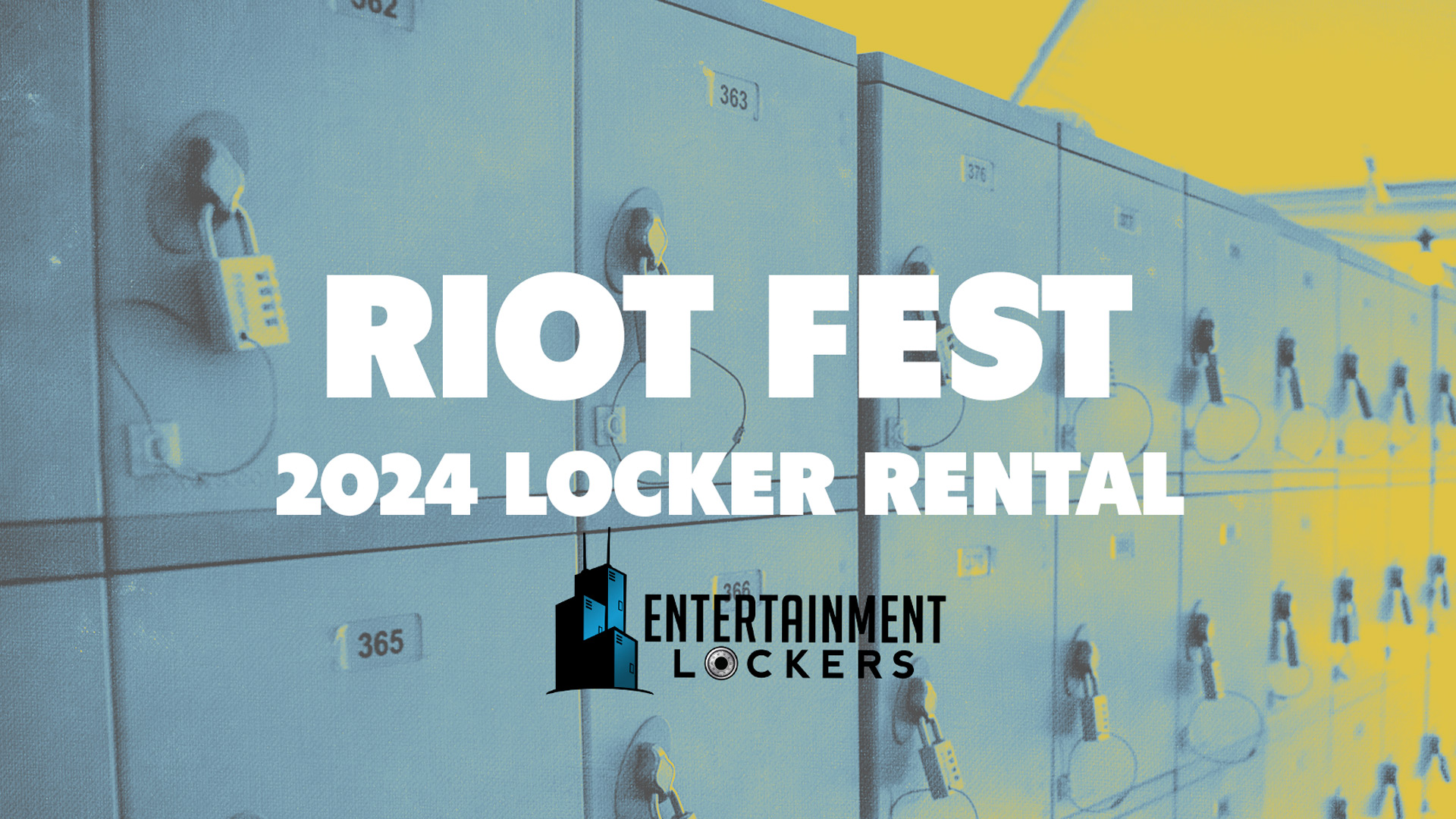 Riot Fest 2024 Locker Rentals