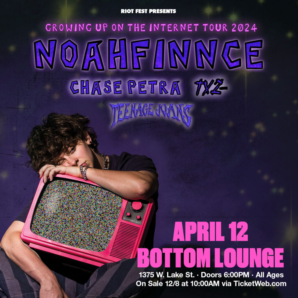 Noahfinnce with Chase Petra, TX2, and Teenage Joans at Bottom Lounge
