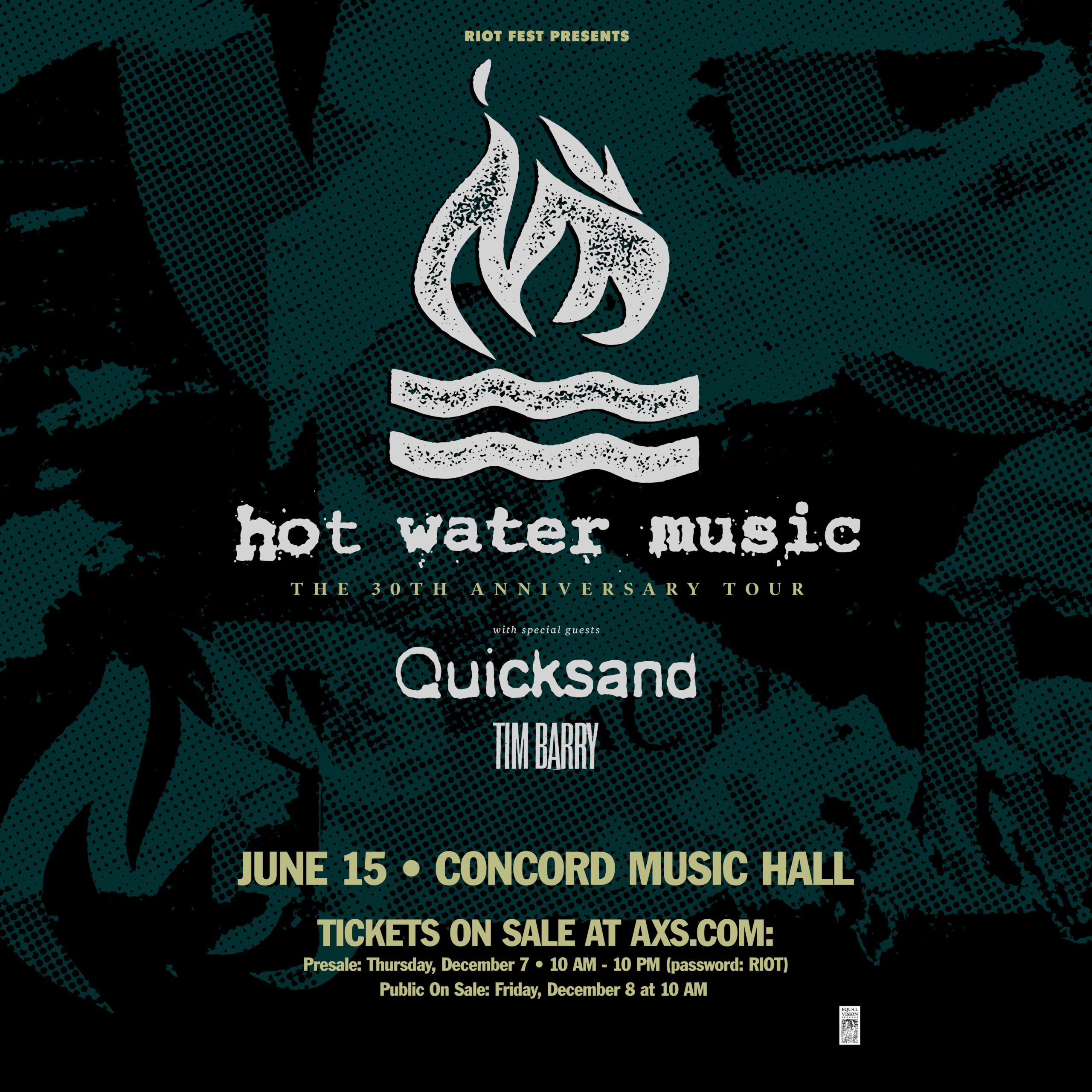 Hot Water Music 30th Anniversary Tour