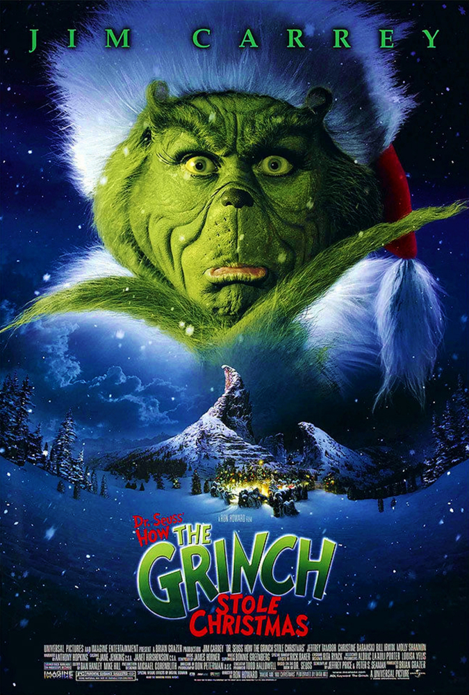 How The Grinch Stole Christmas (2000) movie poster