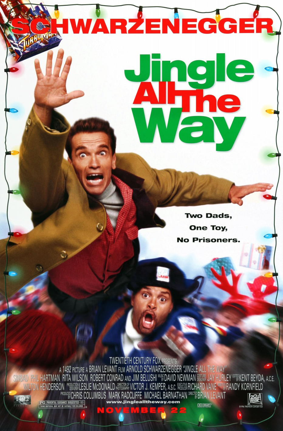 Jingle All The Way (1996) movie poster