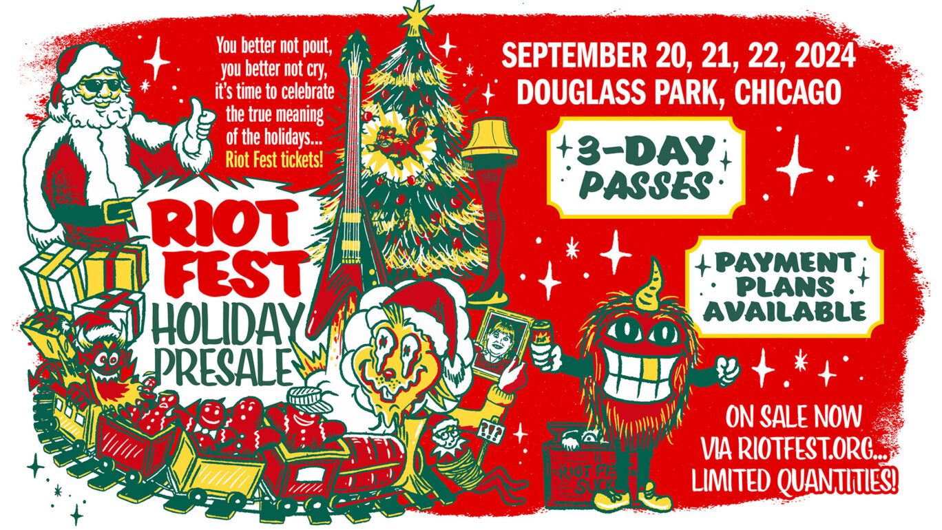 Riot Fest September 2022, 2024 3Day Music Festival in Douglass