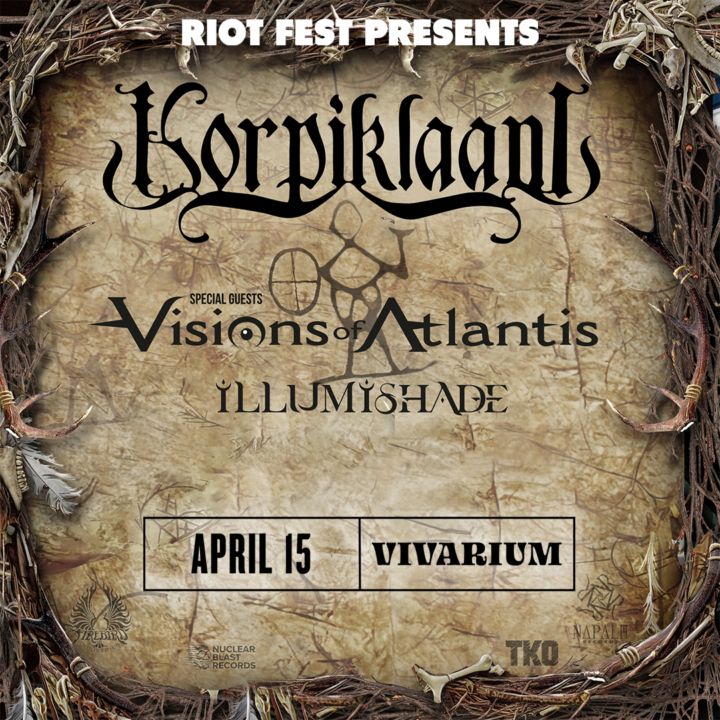 Korpiklaani at Vivarium with Visions of Atlantis and ILLUMISHADE