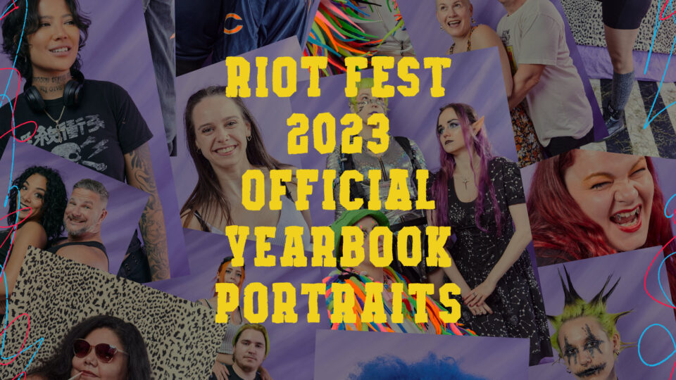 Riot Fest 2023 Official Yearbook Portrait Gallery