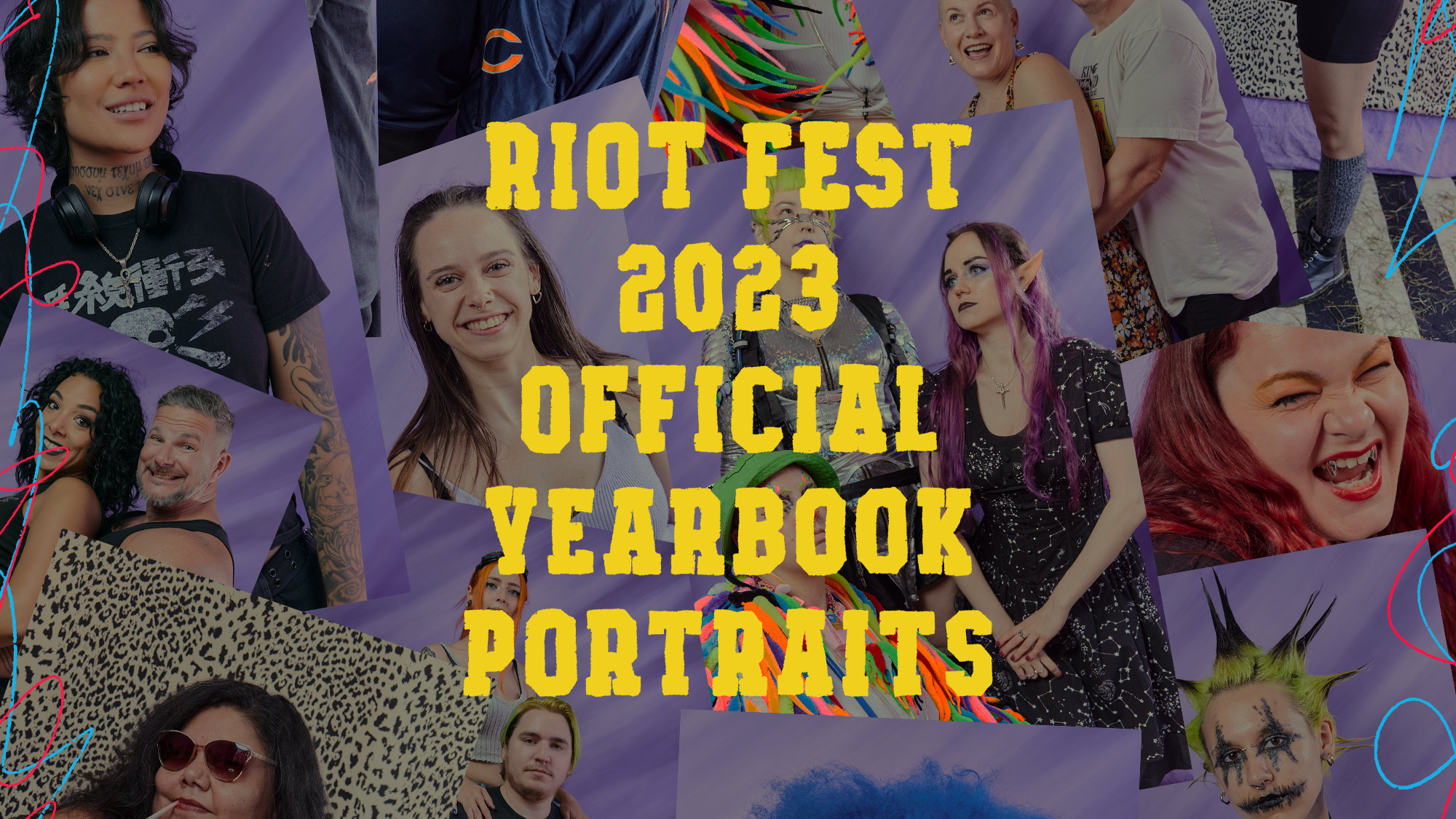 Riot Fest 2023 Official Yearbook Portraits - Riot Fest