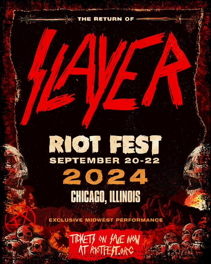 Slayer Exclusive Midwest Performance at Riot Fest