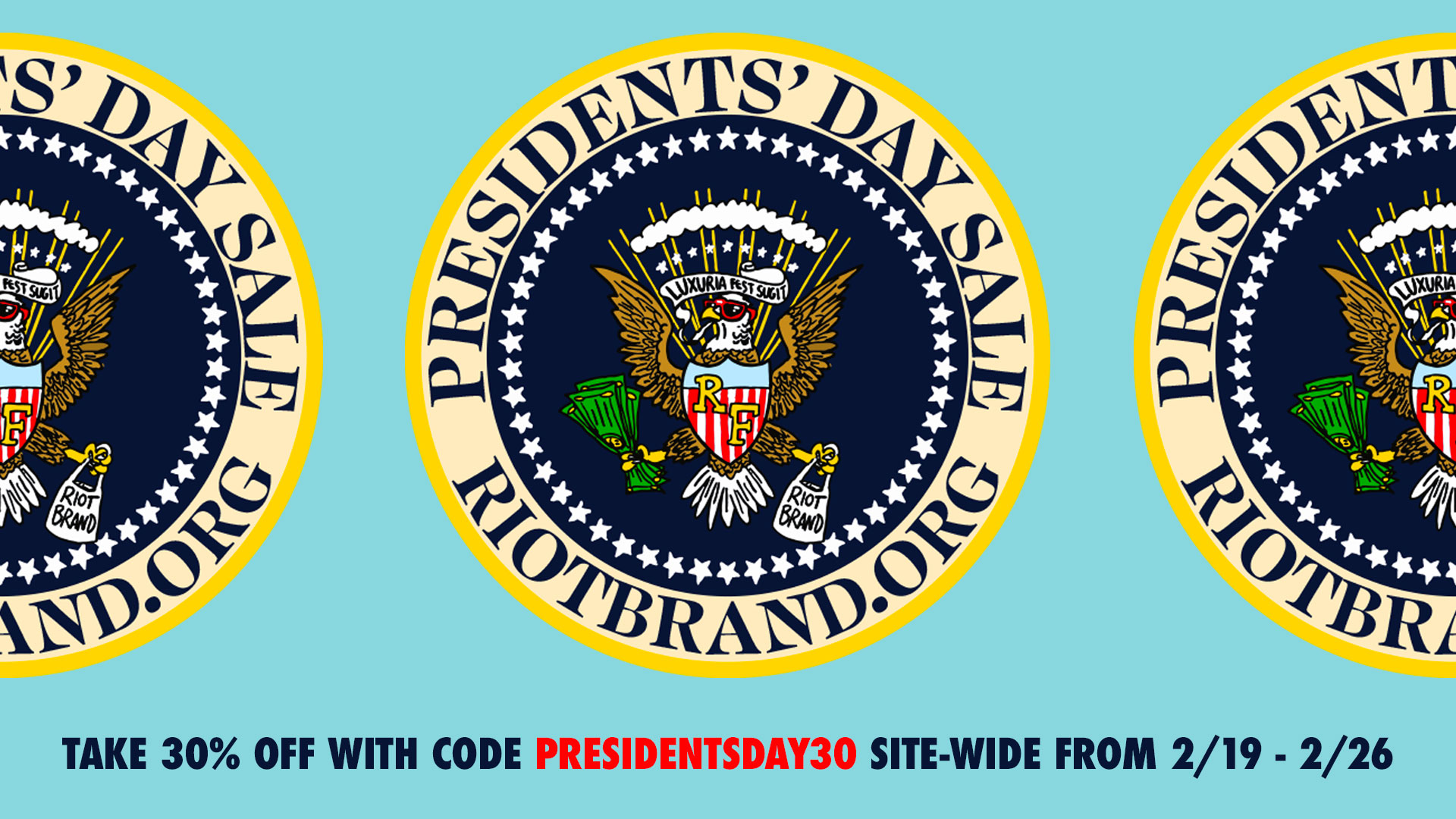 Riot Fest President’s Day Merch Sale 30 OFF SiteWide