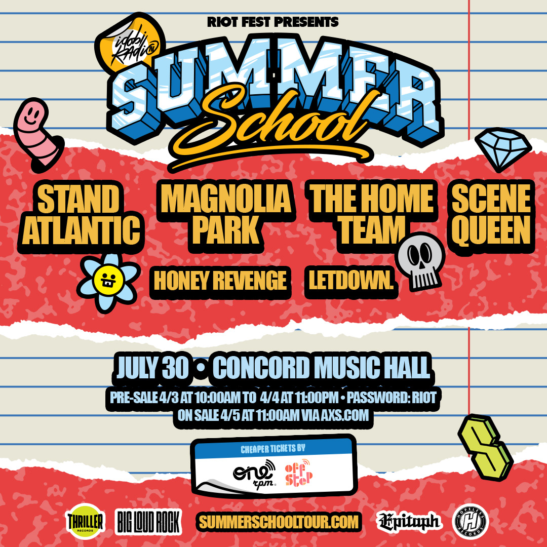 idobi Summer School: Stand Atlantic, Magnolia Park, The Home Team, Scene Queen