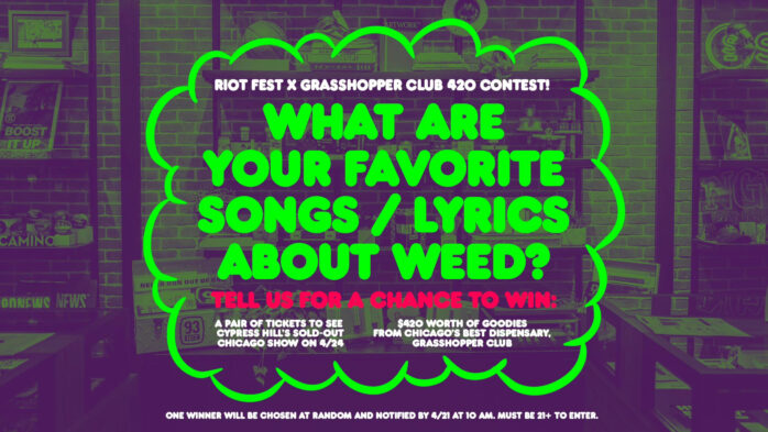 Win Two Cypress Hill Tickets + A $420 Grasshopper Club Prize Pack