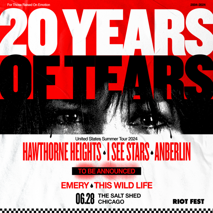 20 Years Of Tears with Hawthorne Heights, I See Stars, Anberlin, Emery, This Wild Life at The Salt Shed