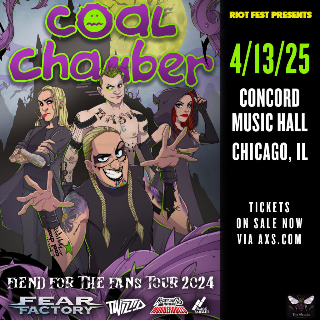 Coal Chamber, Fear Factory, Twiztid, Wednesday 13, + Black Satellite at Concord Music Hall