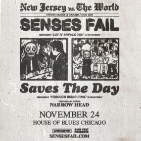 Senses Fail + Saves The Day: New Jersey vs. The World