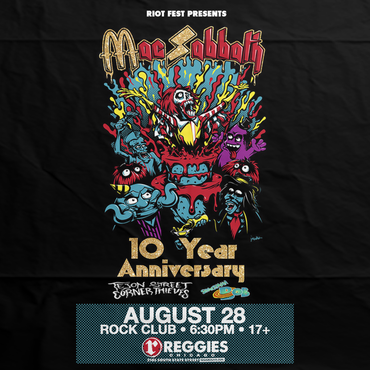 Mac Sabbath’s 10 Year Anniversary Tour