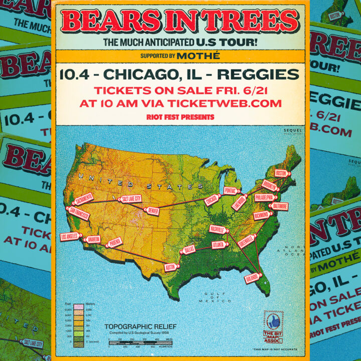 Bears in Trees with Mothé at Reggies in Chicago