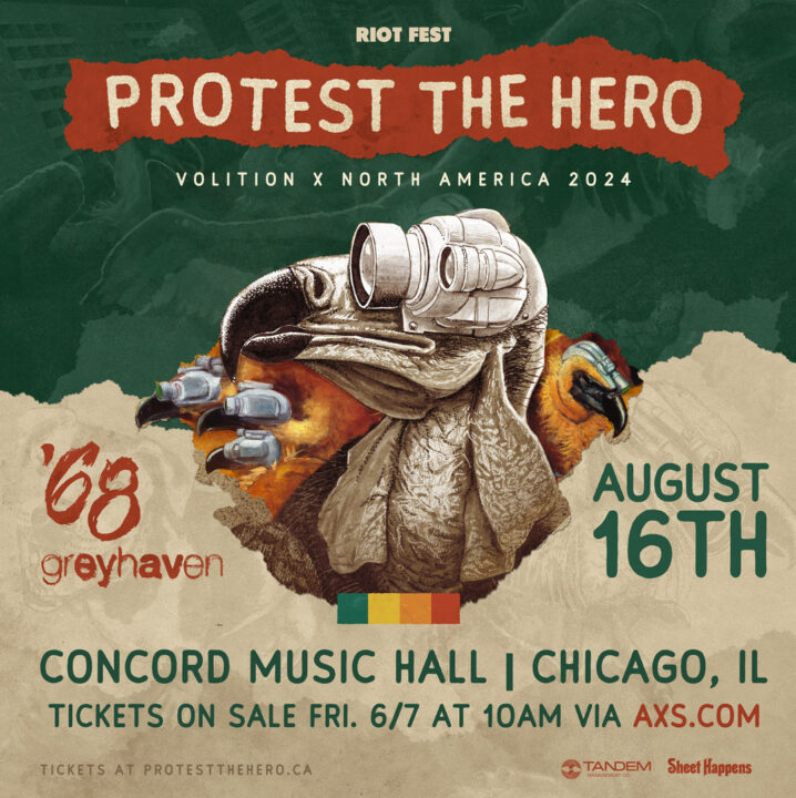 Protest The Hero with '68 and Greyhaven at Concord
