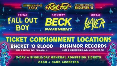 Get Riot Fest Tickets In-Person at our Consignment Locations in Chicago and Milwaukee