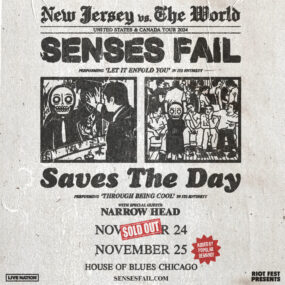 Senses Fail + Saves The Day: New Jersey vs. The World