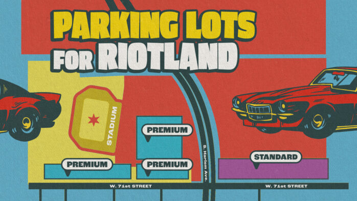 Parking at Riot Fest 2024