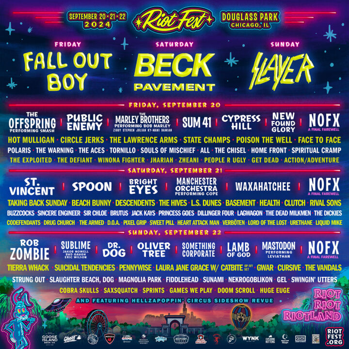 Riot Fest 2024 in Chicago, IL