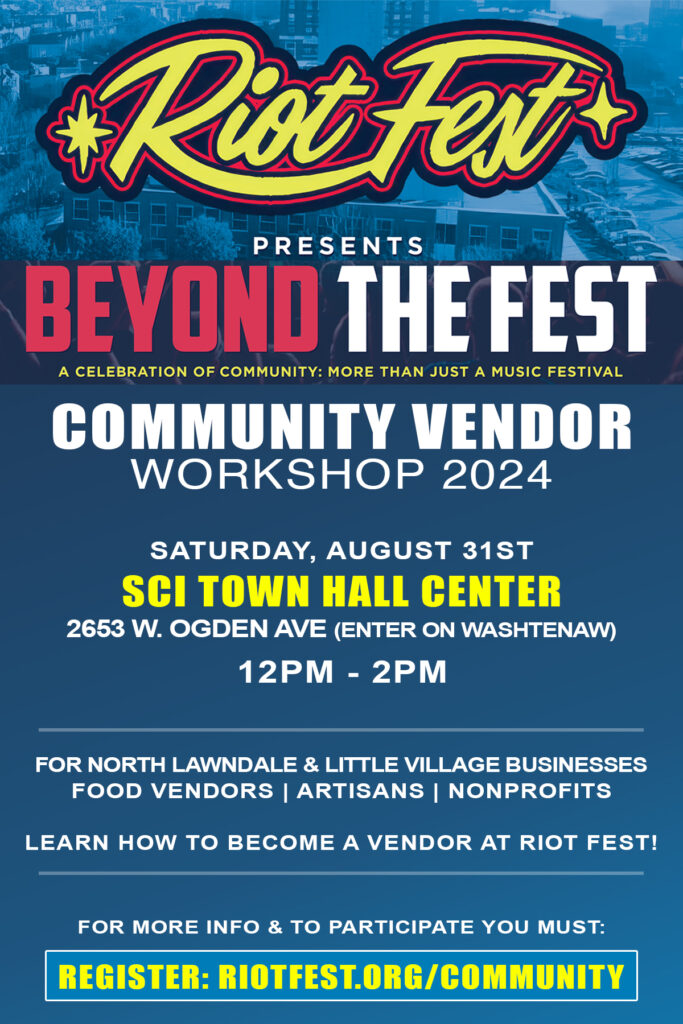 Riot Fest 2024 Vendor Workshop