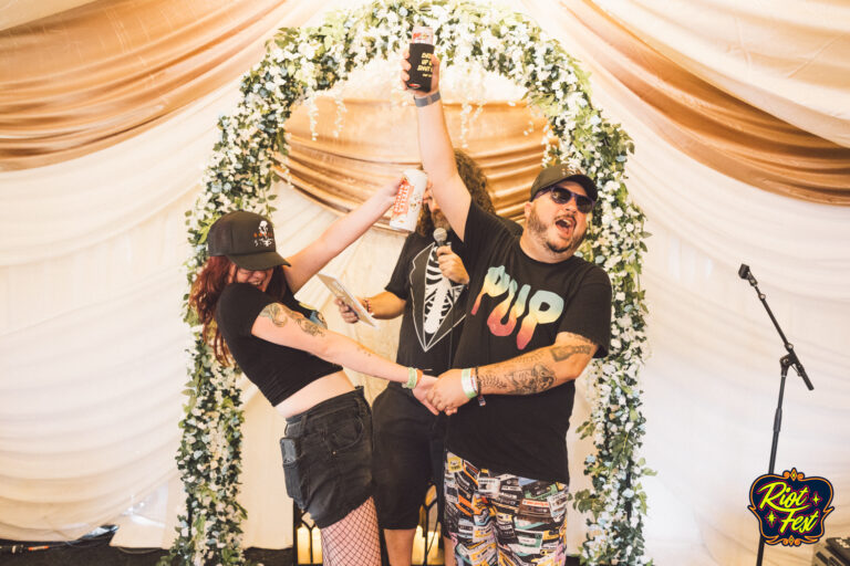 2024 Wedding at the Riot Fest Wedding Chapel