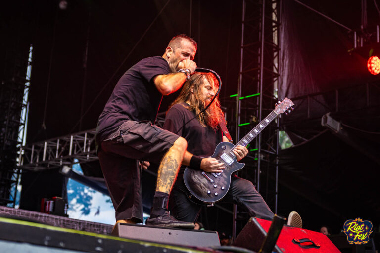 Lamb of God at Riot Fest 2024