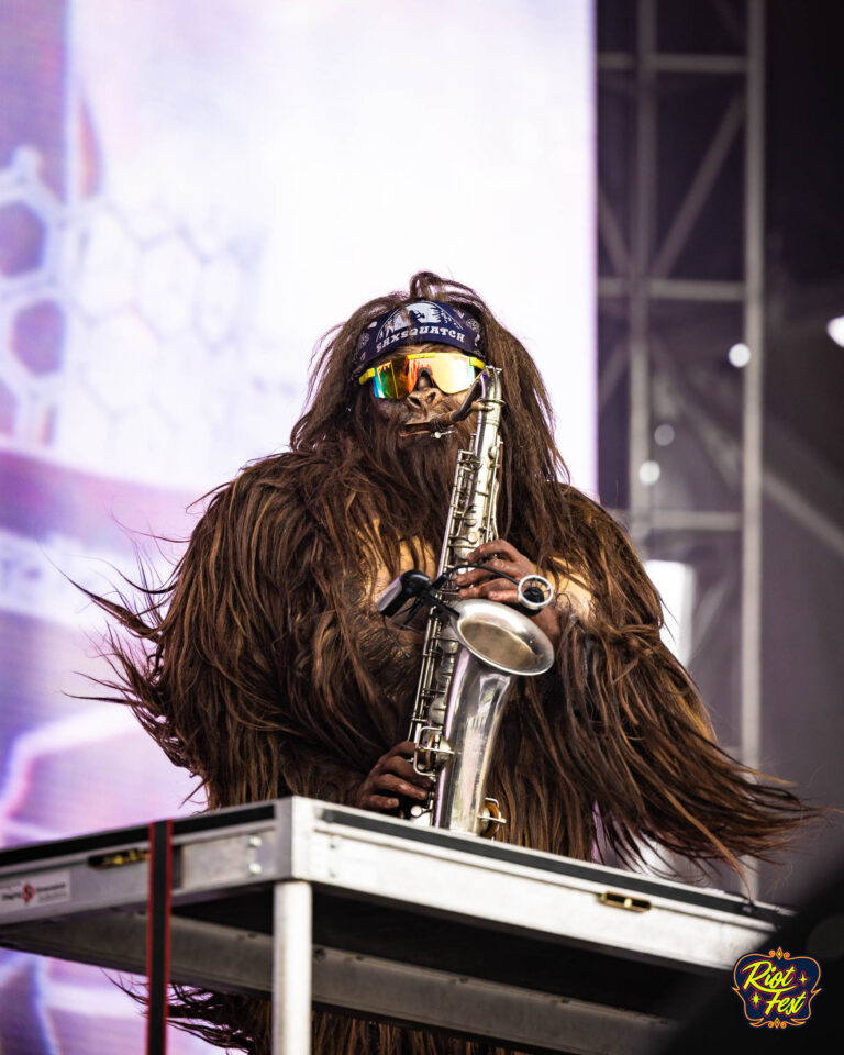 Saxsquatch at Riot Fest 2024