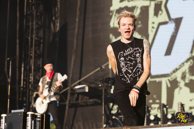 Sum 41 at Riot Fest 2024