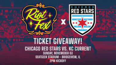 Chicago Red Stars x Riot Fest Ticket Giveaway