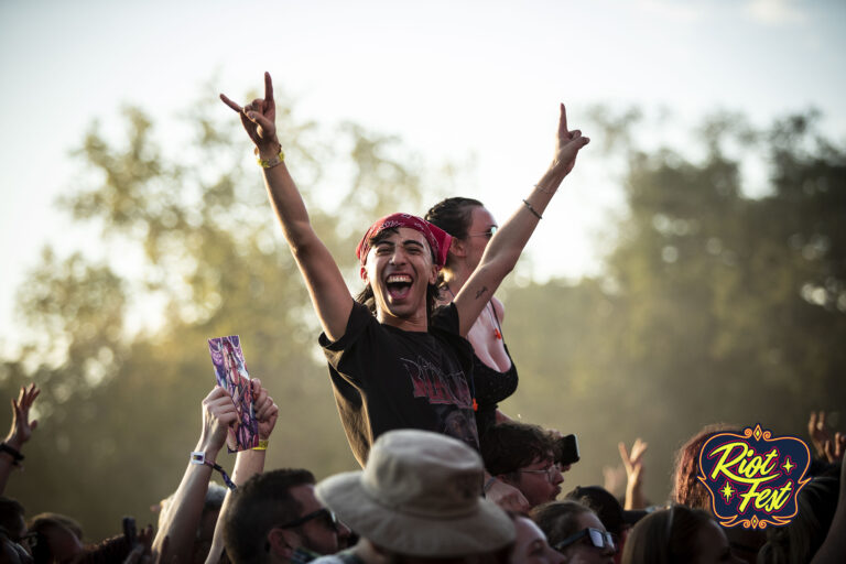 Crowd on Sept. 21, 2024 at Riot Fest