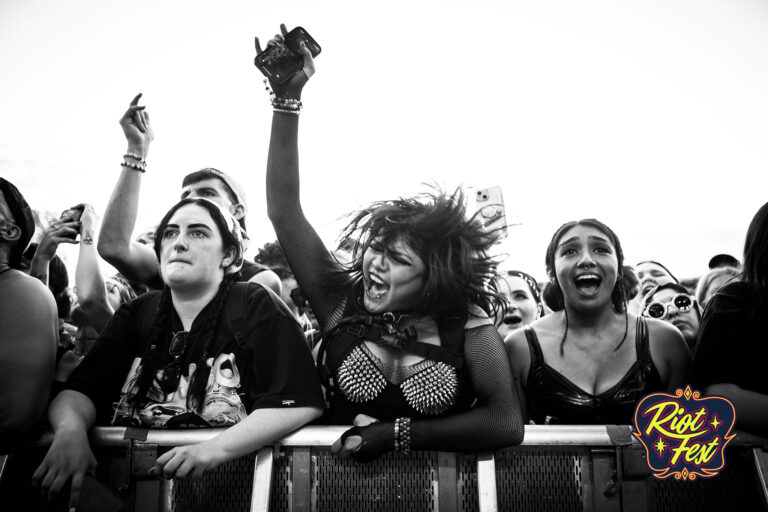 Crowd on Sept. 21, 2024 at Riot Fest