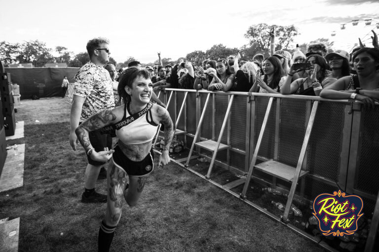 Crowd on Sept. 21, 2024 at Riot Fest