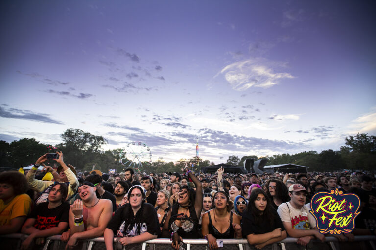 Crowd on Sept. 21, 2024 at Riot Fest